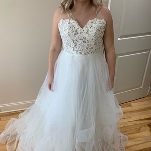 Blush Hayley Paige Wedding Gown